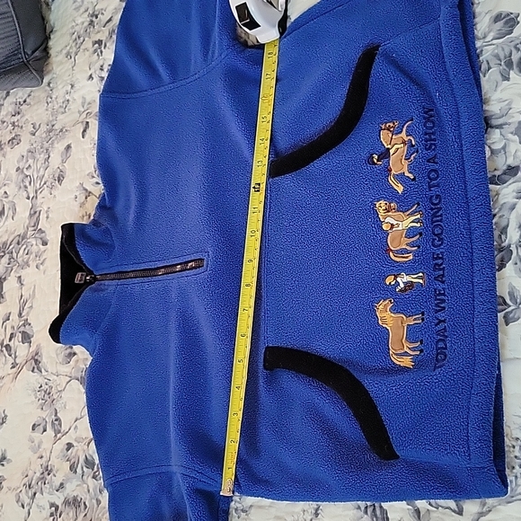 DUBLIN EQUESTRIAN💙 FLEECE- Horse 🐎 show Embroidery WARM & COZY - Picture 11 of 11